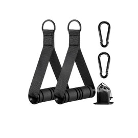 Venbytech for Heavy Duty Exercise Handles, Gym Cable Handles for Cable Machine Attachments, D