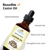 Tropical Holistic Pure Organic Castor Oil 4oz(Big) - All Natural