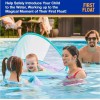 SwimWays Baby Spring Float Baby Pool Float with Canopy UPF