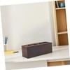 DOITOOL Multi-Function Wooden Desktop Storage Box Sections Makeup Organizer Vanity