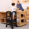 SDADI LT02B Kids Kitchen Adjustable Height Toddlers Children Learning Step