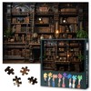 Puzzle for Adults, 1000 Pieces, Large Library with Bookshelves, Reading