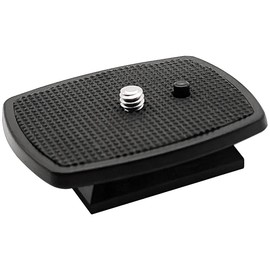 IOUALEY 42mm (1-5/8") Quick Release Plate, Universal Tripod Mount Adapter with Non-Slip Grip for 42x42mm Square Socket Tripod Heads