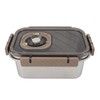 304 Stainless Steel Food Storage Container with Lid Leakproof Bento