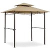 Garden Winds Replacement Canopy for Mainstays Grill Shelter Gazebo -