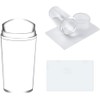 Kit De Estampador De Uñas, Estampadores De Silicona Con Raspador