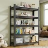 5 Layer Wire Board Metallic Steel Warehouse Rack Shelves Durable