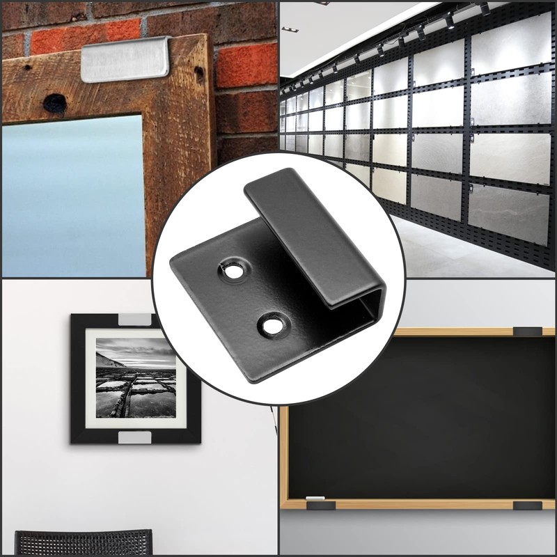 Luomorgo 10 Pcs Tile Display Wall Hanger, Stainless Steel Wall
