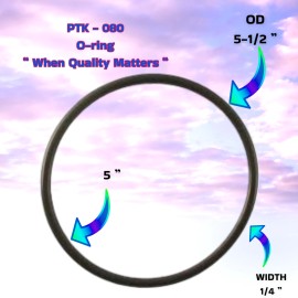 LIBERTY SEALS 31-486  Fits 5“ Cover O-ring 10-PACK + LUBE Compatible With Premier By Liberty