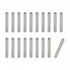 TOP-VIGOR 20Pcs 3mm x 20mm Dowel Pin Shelf Support Pegs,