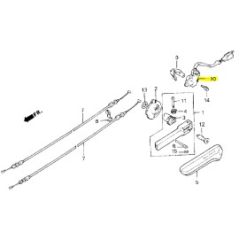 Honda OEM Honda Reverse & Neutral Switch Wire 35370-MN5-003(