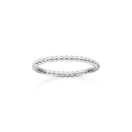 Thomas Sabo Recycled 925 Sterling Silver Ring, Size 48, TR2122-001-12-48, Precious metal, None