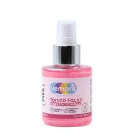 Vemare Cosmetics Tónico Facial De Rosas Y Vitamina E Hidratante 100 ml