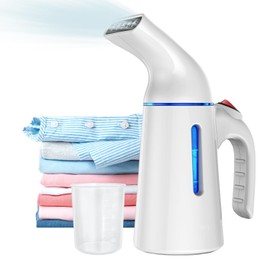 Blesgam Steamer for Clothes 700W, Fast Heat-up in 40S, Clothes Steamer with 120ML Water Tank, 25g/min Strong Penetrating Steam, Handheld Steamer Iron for Travel and Home(GY169)