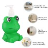 HEMOTON 300 ml Soap Dispenser Bottles Cute Frog Bottles Empty