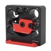 AUNMAS Wood Plug Cutter 8 Holes Adjustable Aluminum Alloy Dowel