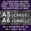 Nail Care Client Record Card - Treatment Consultation Form for