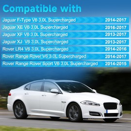 LR088538 Supercharger Snout Rebuild Kit Compatible with Land Rover LR4 2014-2016, Range Rover 2014-2017, Range Rover Sport 2014-2015, Jaguar F-Type XE XF XJ, V6 3.0L Supercharged