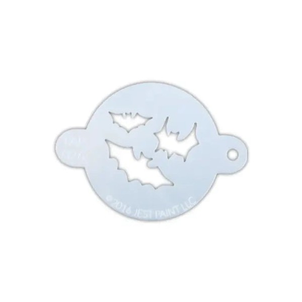 Fusion Body Art Face Painting Stencil Bats