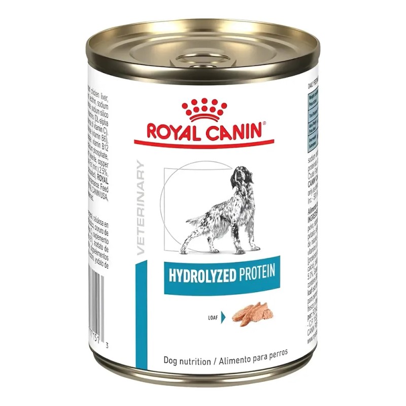 5 Latas Royal Canin Proteina Hidrolizada Para Perro