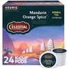 Celestial Seasonings Mandarin Orange Spice Herbal Tea, Keurig® K-Cup® Pods,