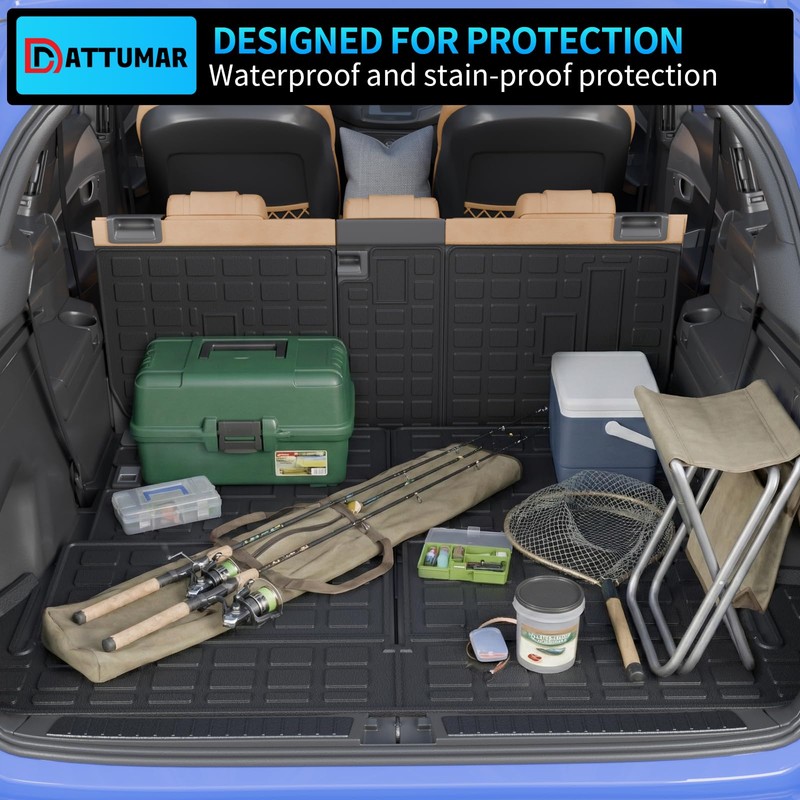 Dattumar Cargo Mat Compatible with 2010-2024 Toyota 4 Runner 7