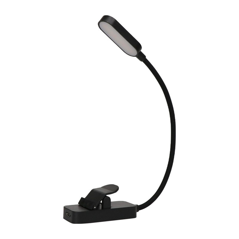 Book Light Small Lightweight Vertical Head Clip On Reading Light