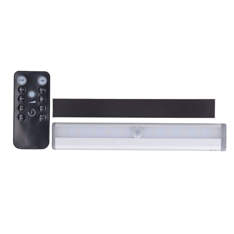 LED Cabinet Light Warm White 2 Brightness Stepless Dimming Timing