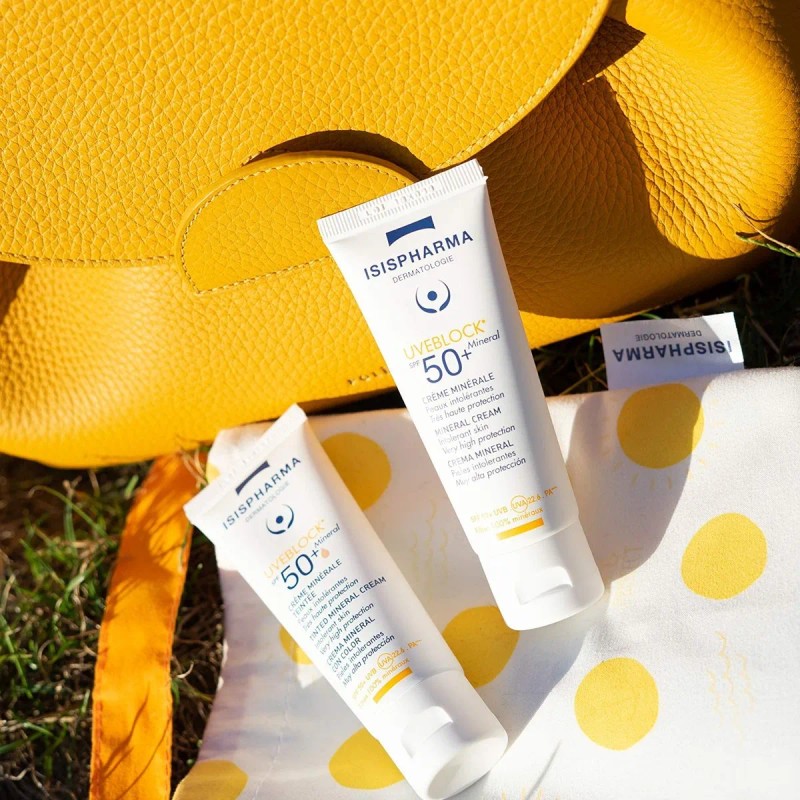 Isispharma Crema Mineral Uveblock Spf50+ 40ml Makeup Cosmeti