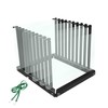 HECASA 9-Lite Windshield Rack Truck Bed Windshield Protection-Mobile 9 Slot
