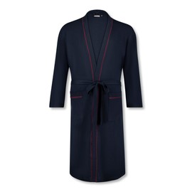 ADAMO House Coat, Dark Blue with Red, XXL to 10XL, navy