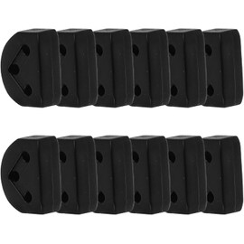 Juego de 12 Piezas de Cuentas para Sujetar Cuerdas de Guitarra Clásica, Material de Goma con Alta Durabilidad, Ideal para Interpretaciones y Enseñanza Musical