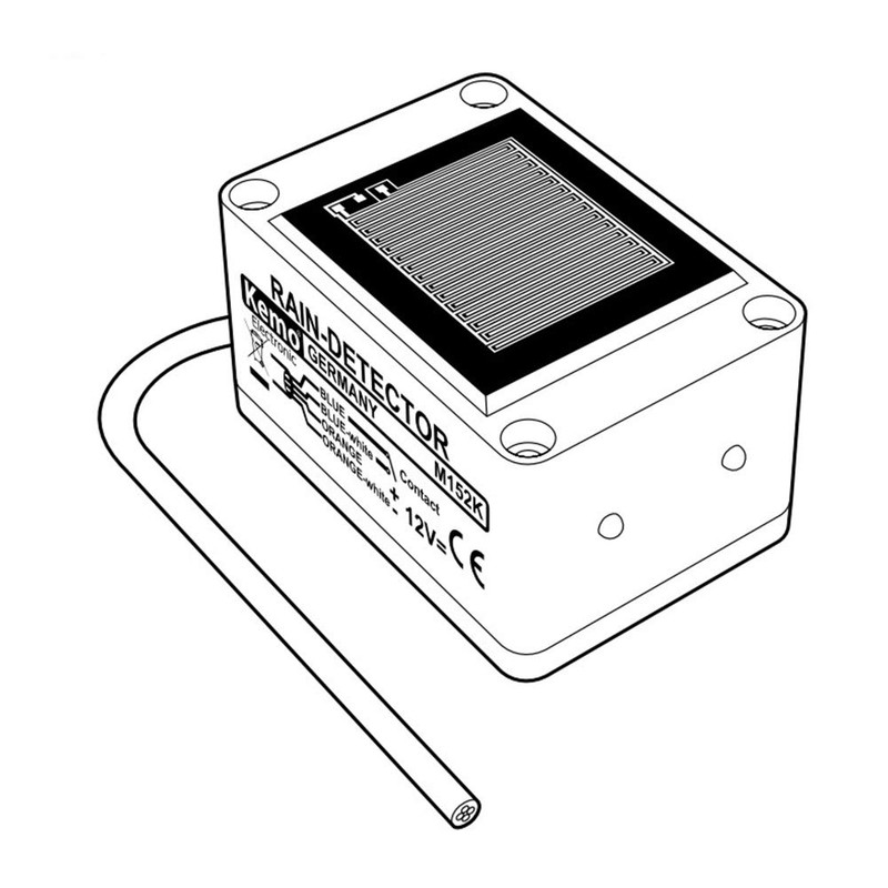 Kemo M152K Capacitive Rain Sensor Relay Activation with Distilled Water