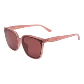 I-SEA Madi Women's Sunglasses - Medium, Full Rim, Polycarbonate, Scratch Resistant Lenses (Dusty Rose/Plum)