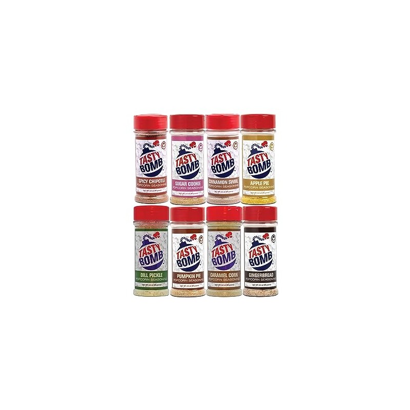 Vegan Popcorn Seasoning -8 Pack