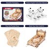 Rowood Wooden Puzzles 3D Pinball Machine Mechanical Model Wooden 3D