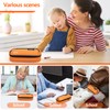 Pendancy Large Capacity Pencil Case with Double Zippers and a