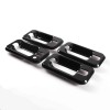 carmotion88 Gloss Black Car Door Handle Bowl Cover Protection Trim