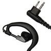 Maximal Power REH2 2-Pin Adjustable C-Shaped Earpiece with Rubber Earhook/Earbud