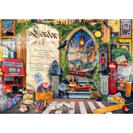 Schmidt Spiele 58606 Memories of London Aimee Steward 1000 Piece Jigsaw Puzzle