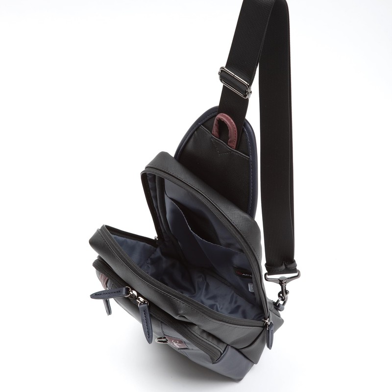 Alcappel 17543 Berell Body Bag, Casual, Lightweight, Black