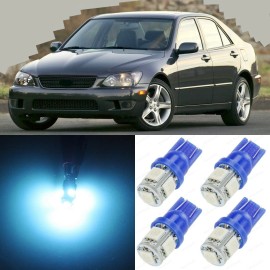 Unbranded 12 x ICE BLUE Interior LED Lights Package For 2001 - 2005 Lexus IS300 +TOOL