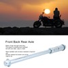 Pit Bike, 245 mm Front Rear Axle with 3 Spacers