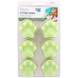Citrus Magic Pet Odor Control Paws for Litter Boxes, Outdoor Fresh, 6-Count, 6 Count (Pack of 1)