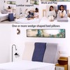 wuFQecht Bed Reading Pillow - Sofa Bed Wedge Pillow -