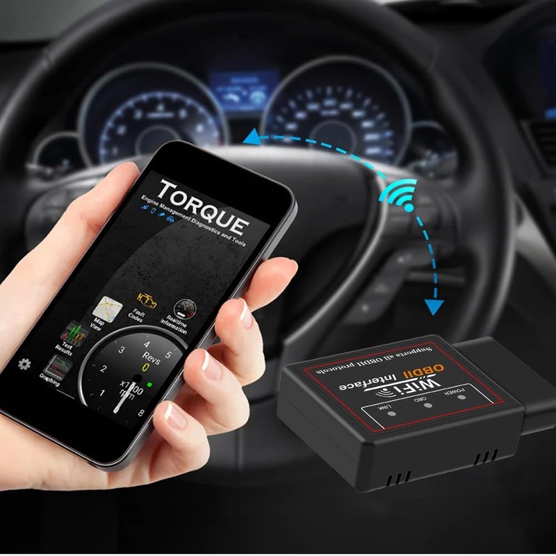 DollaTek V1.5 WIFI Scanner Auto OBDII Diagnostic Tool Code Reader