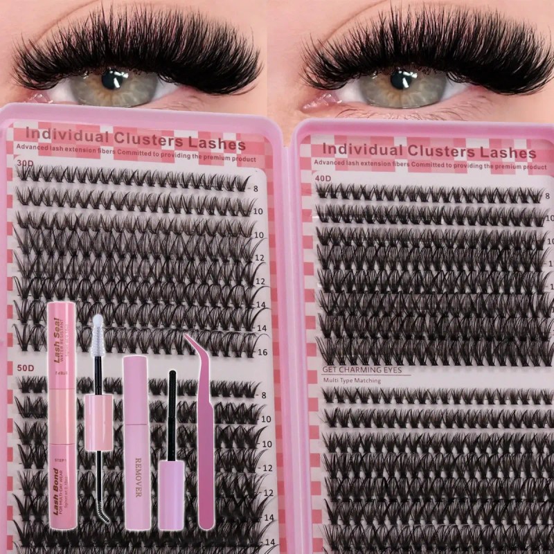 Kit De Pegamento Para Extensiones De Pestañas 30d, 40d Y