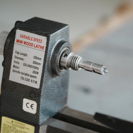 BMWOOD Crown Spur Drive Center, 1/2" Diameter, 1 MT, for Wood Lathe Wood Turning Tool.