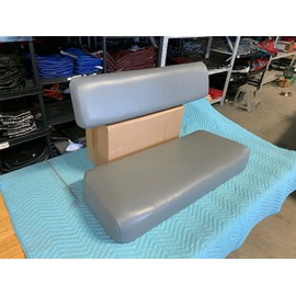 New Replacement seat cover fits Kawasaki Mule 400 600 610 UTV 4X4 Gray Covers 664A