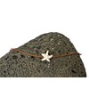 Surferkette Seestern creme verstellbar